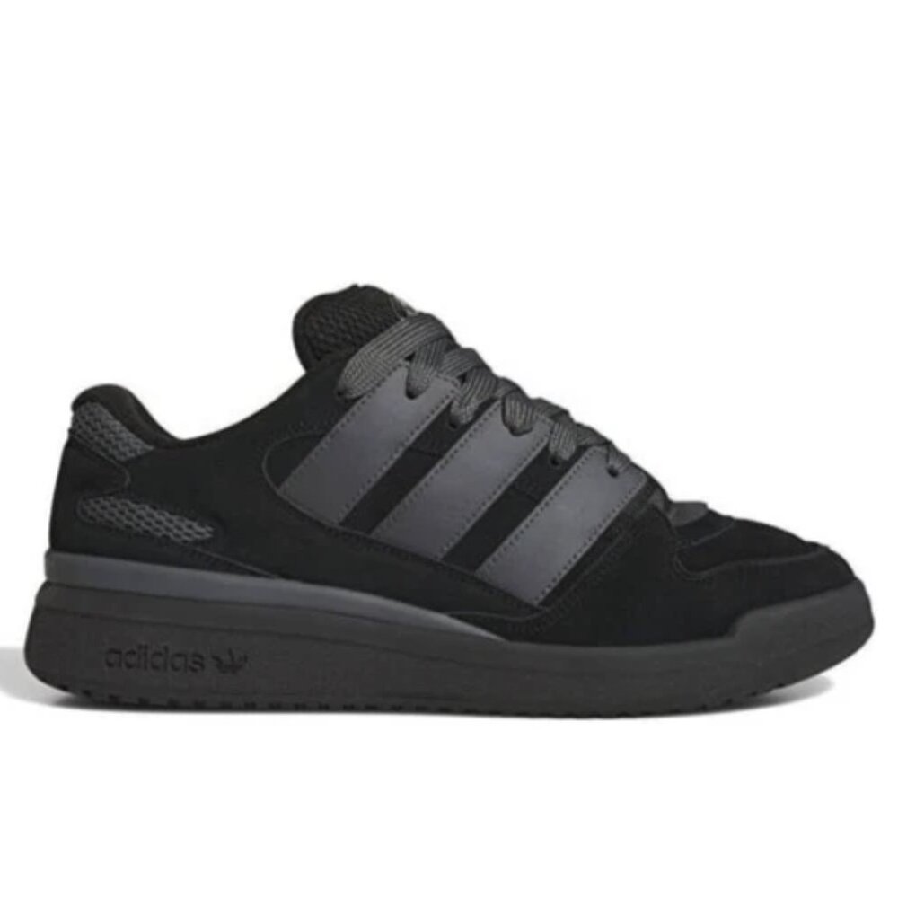 adidas Forum2000 - Multi Size Unisex Casual Shoes Black Grey Six JR1121 NEW